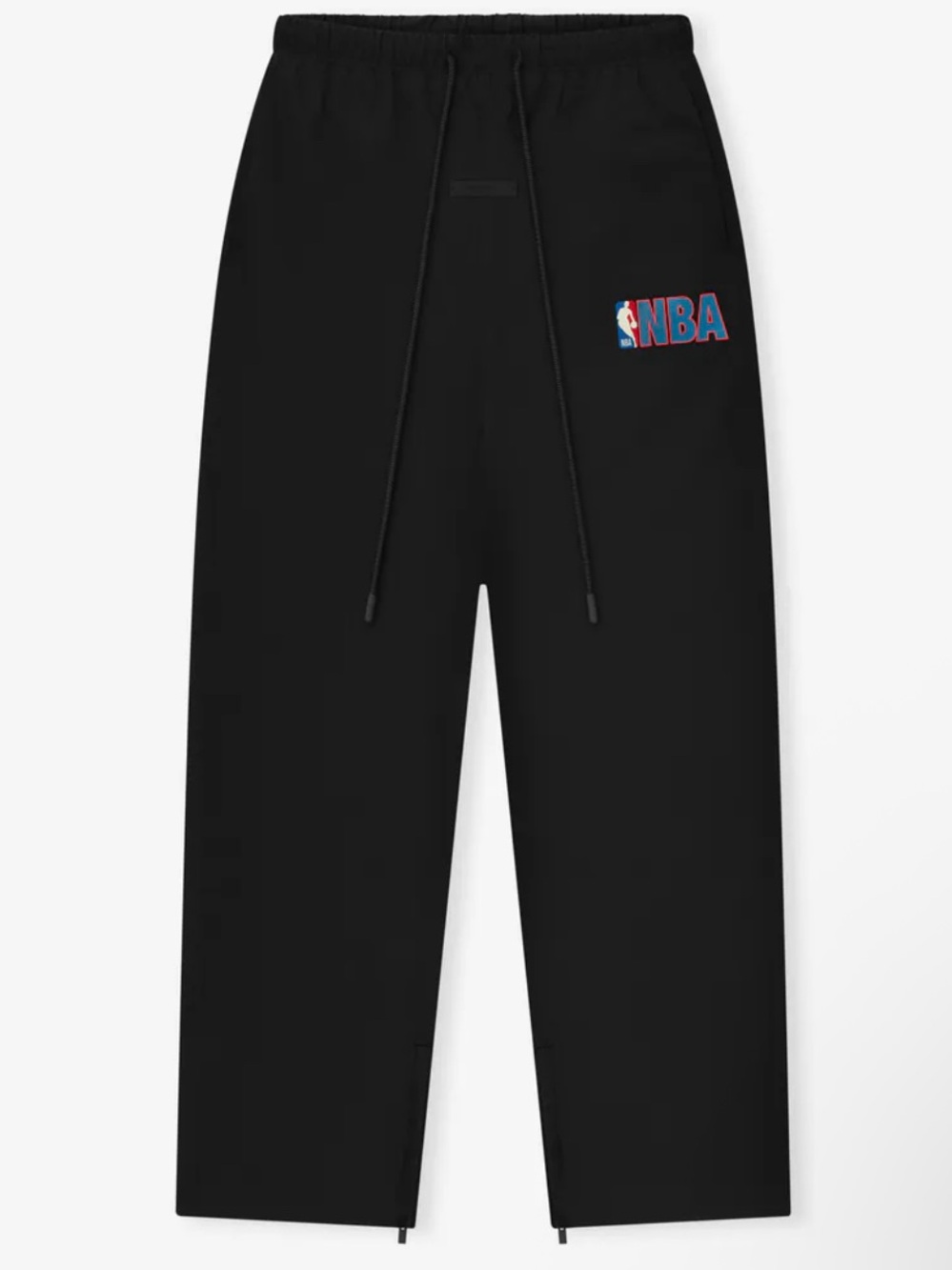 NWT Unisex Fear of God x NBA Black Relaxed Trackpants Sz L $195